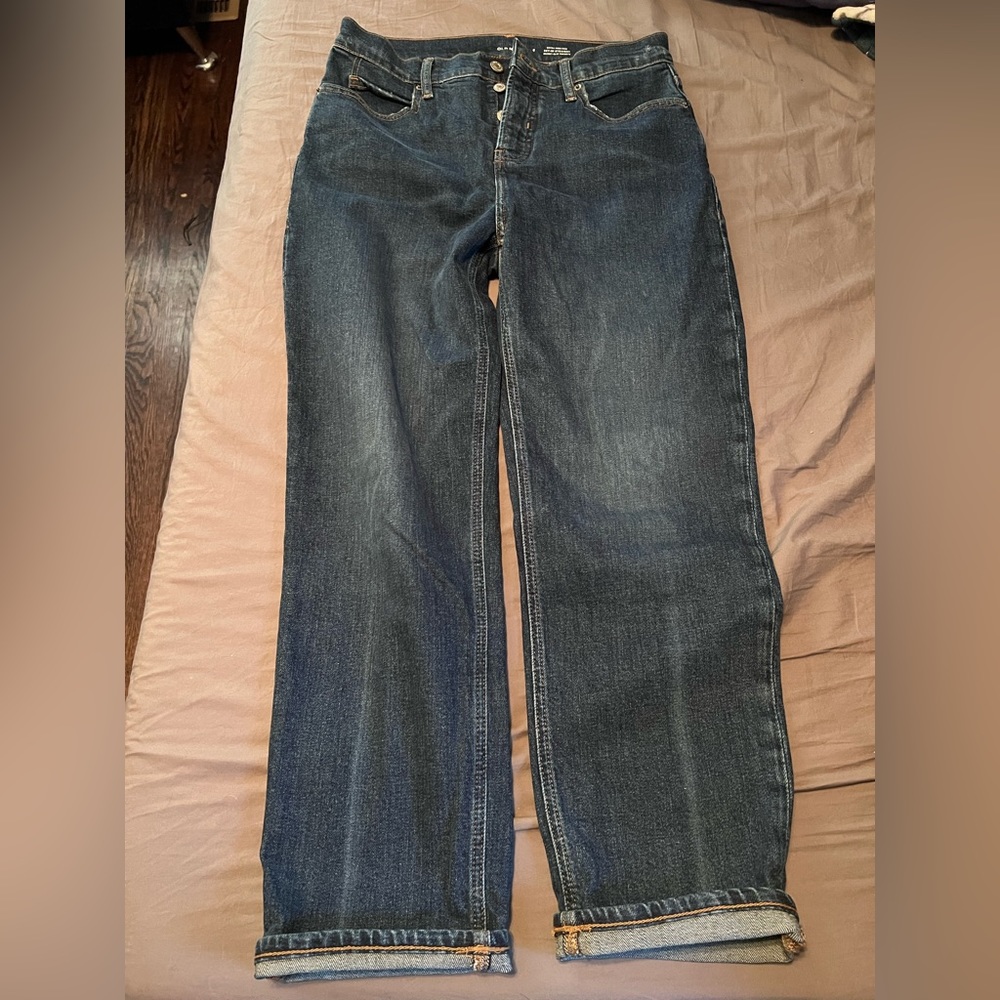 Old navy straight jeans